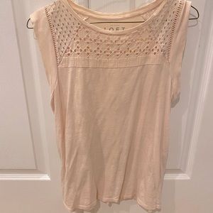 Loft sleeveless top